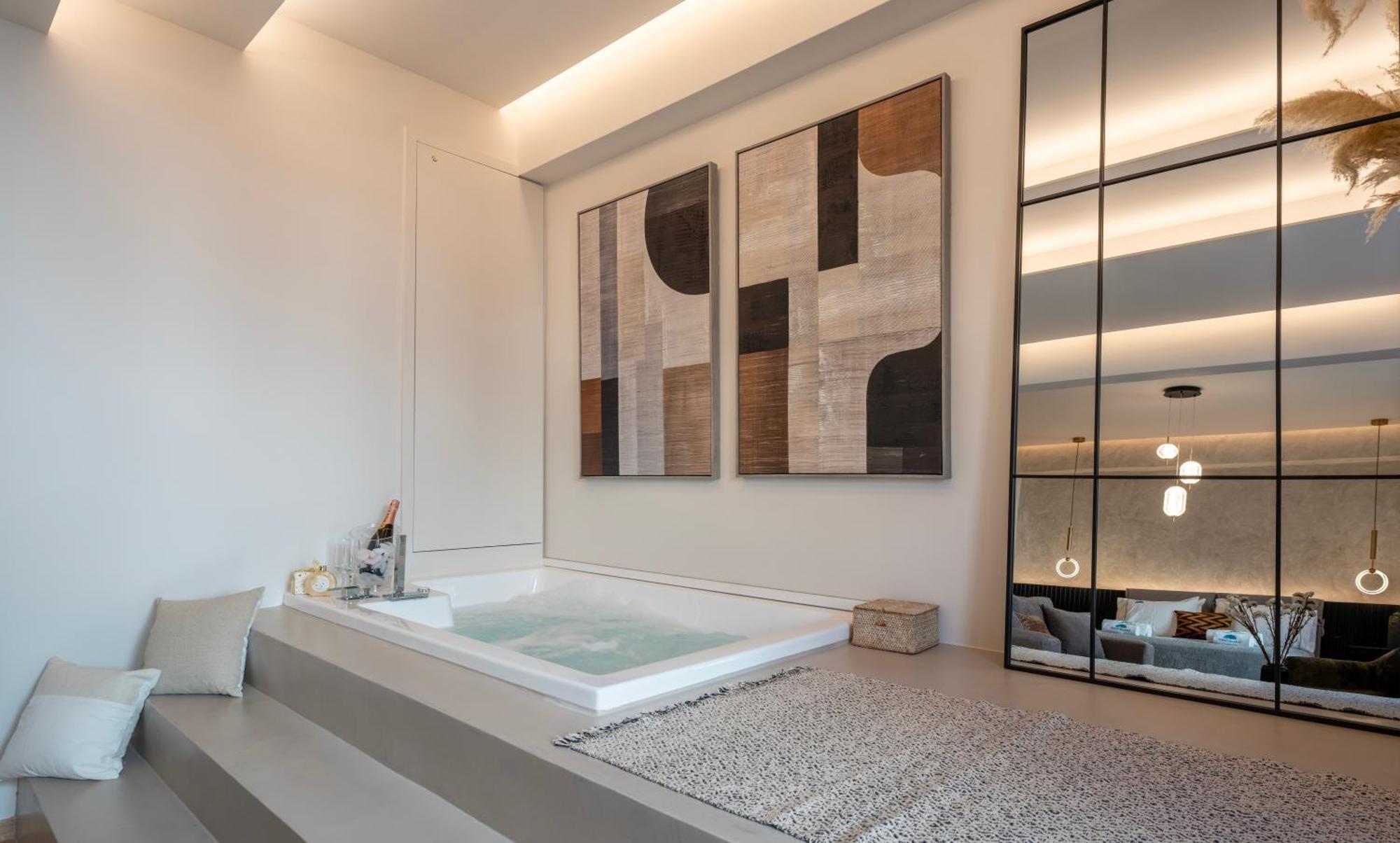 Derouse Eva Suite Jacuzzi & Sauna เอเธนส์ ภายนอก รูปภาพ