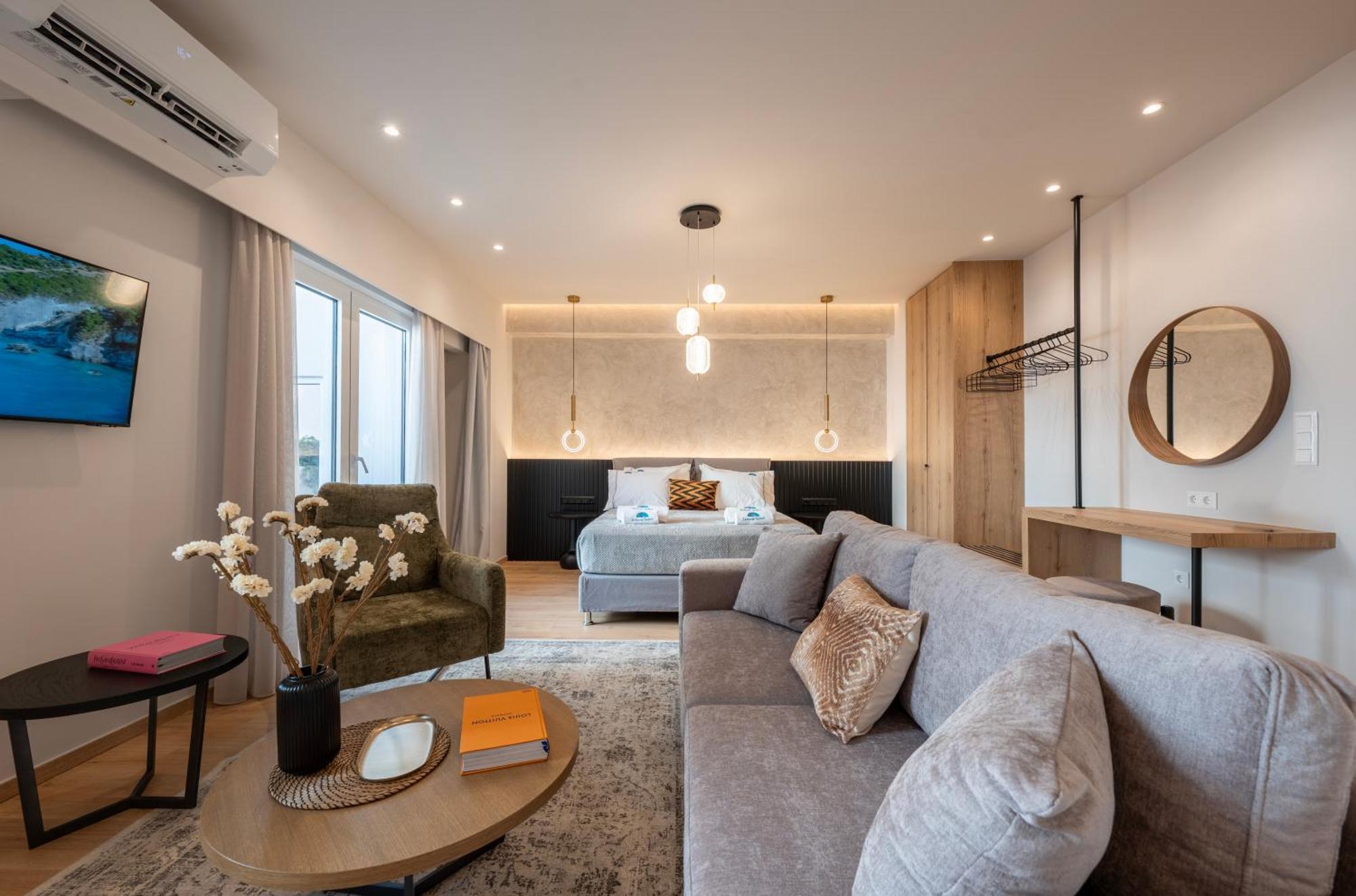 Derouse Eva Suite Jacuzzi & Sauna เอเธนส์ ภายนอก รูปภาพ